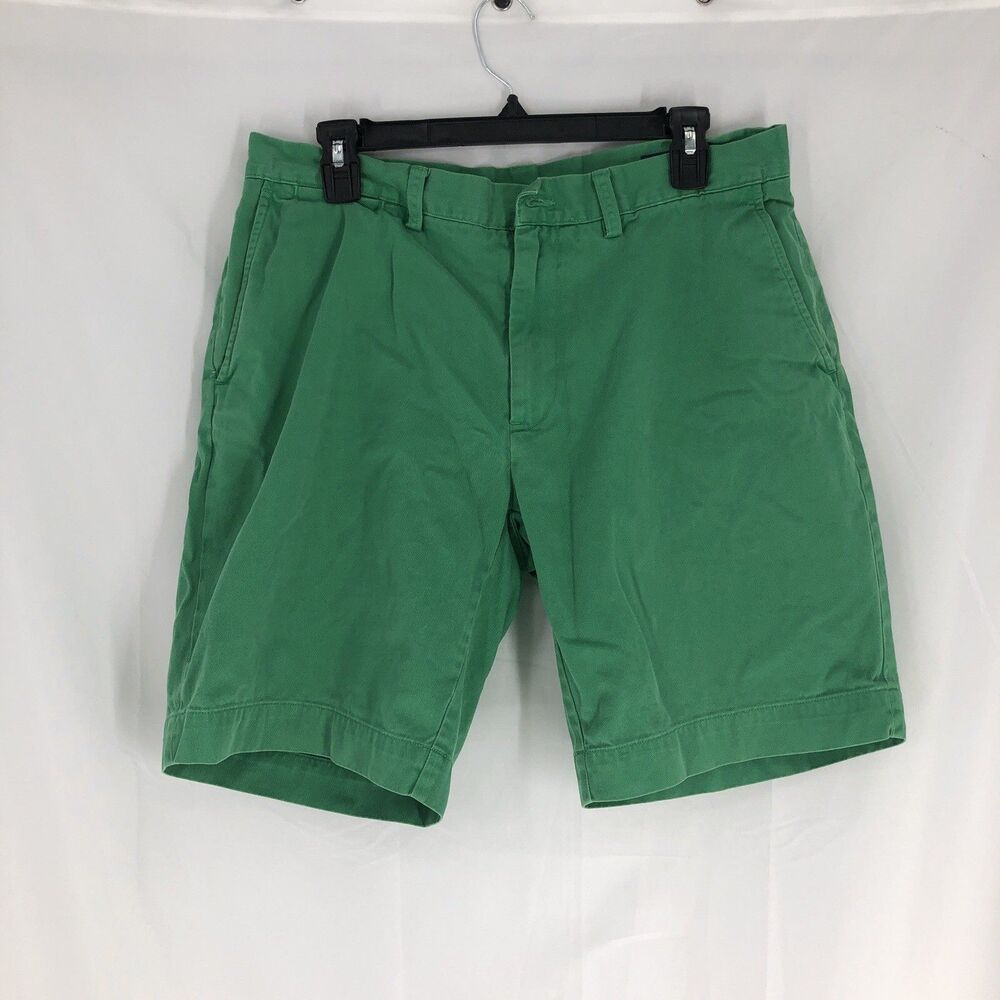 Polo Ralph Lauren Men's Classic Fit 9in Stretch Chino Shorts Green Size 34